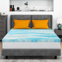 Mattress Topper Full, 3 Inch Gel Memory